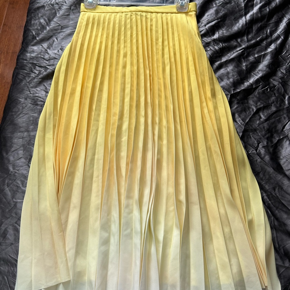 Zara Pleated Midi Omber